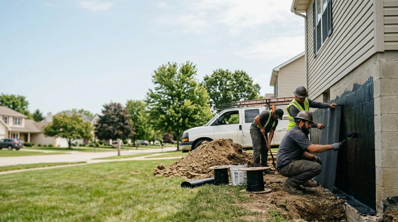 Basement Waterproofing in Augusta, IL near me